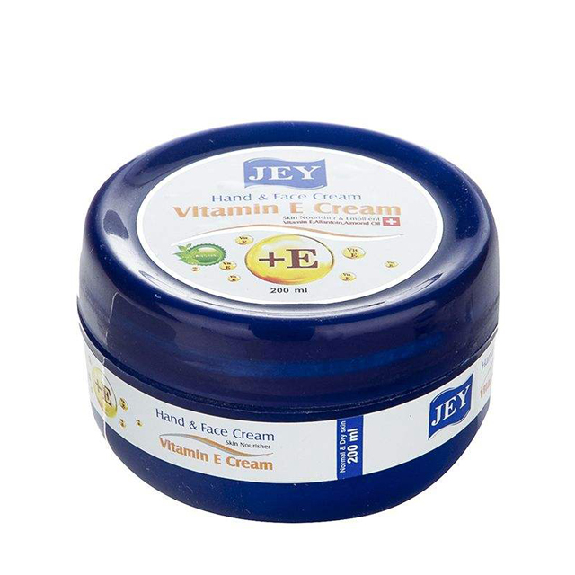کرم دست و صورت جی مدل Vitamin E حجم 200 میلی لیتری
