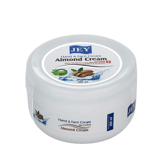 کرم دست و صورت جی مدل Almond حجم 200 میلی لیتری