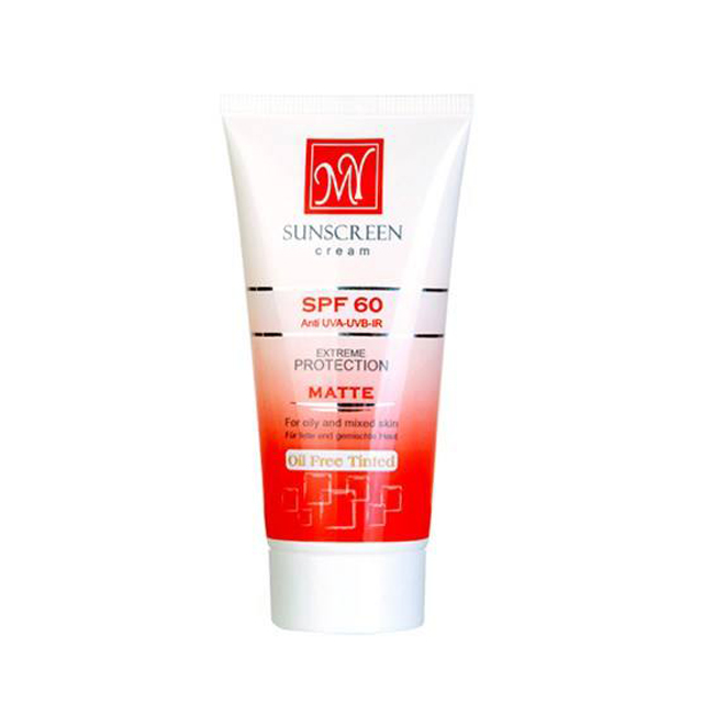 کرم ضد آفتاب SPF 60 بی رنگ مای 50 گرمی