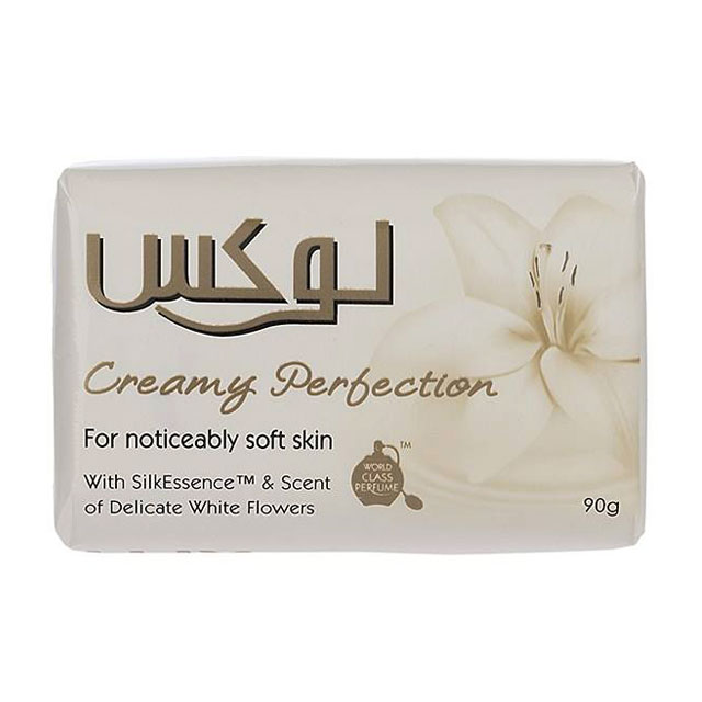 صابون لوکس  مدل Creamy Perfection  مقدار 90 گرم