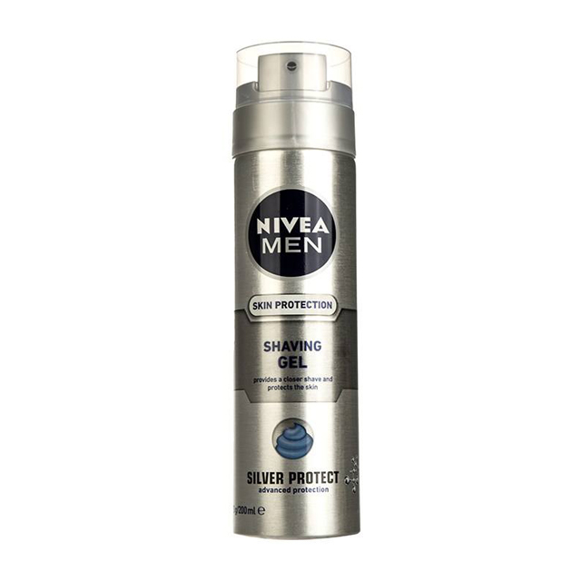 ژل اصلاح مردانه مدل Silver Protect نیوا 200 میلی لیتری