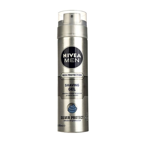 ژل اصلاح مردانه مدل Silver Protect نیوا 200 میلی لیتری