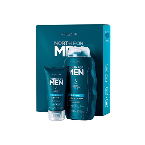 ست بهداشتی آقایان مدل North man اوریفلیم 250 میلی لیتری