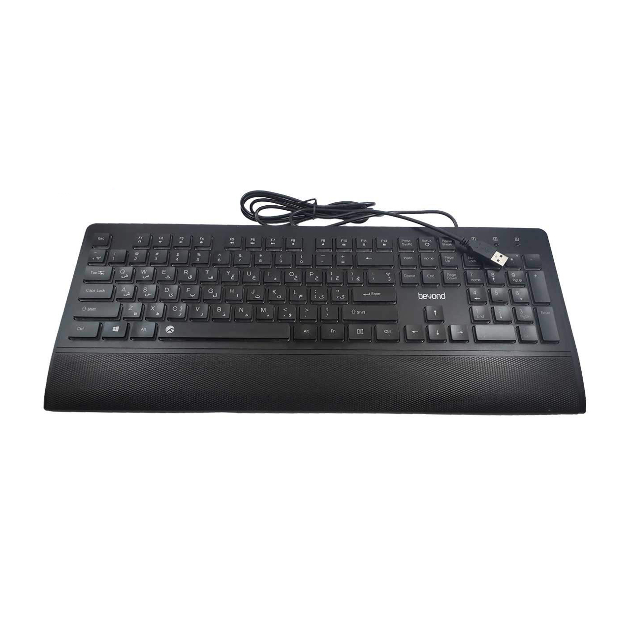 کیبورد با سیم بیاند مدل Backlight BK-7200