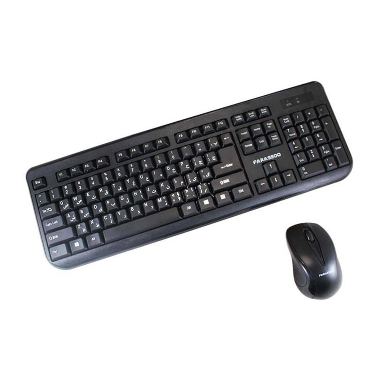 کیبورد و ماوس بی سیم فراسو مدل FCM-3838 RF