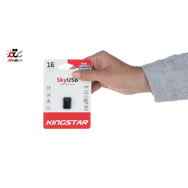 فلش مموری کینگ‌ استار مدل KS210 ظرفیت 16 گیگابایت