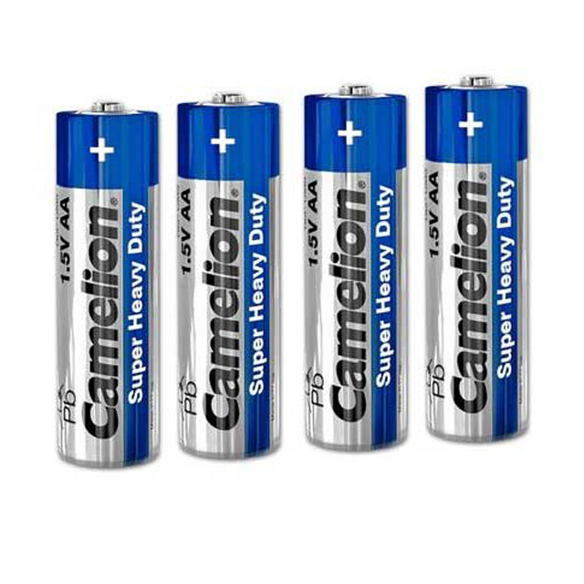 باتری قلمی کملیون مدل Super Heavy Duty بسته 4 عددی       