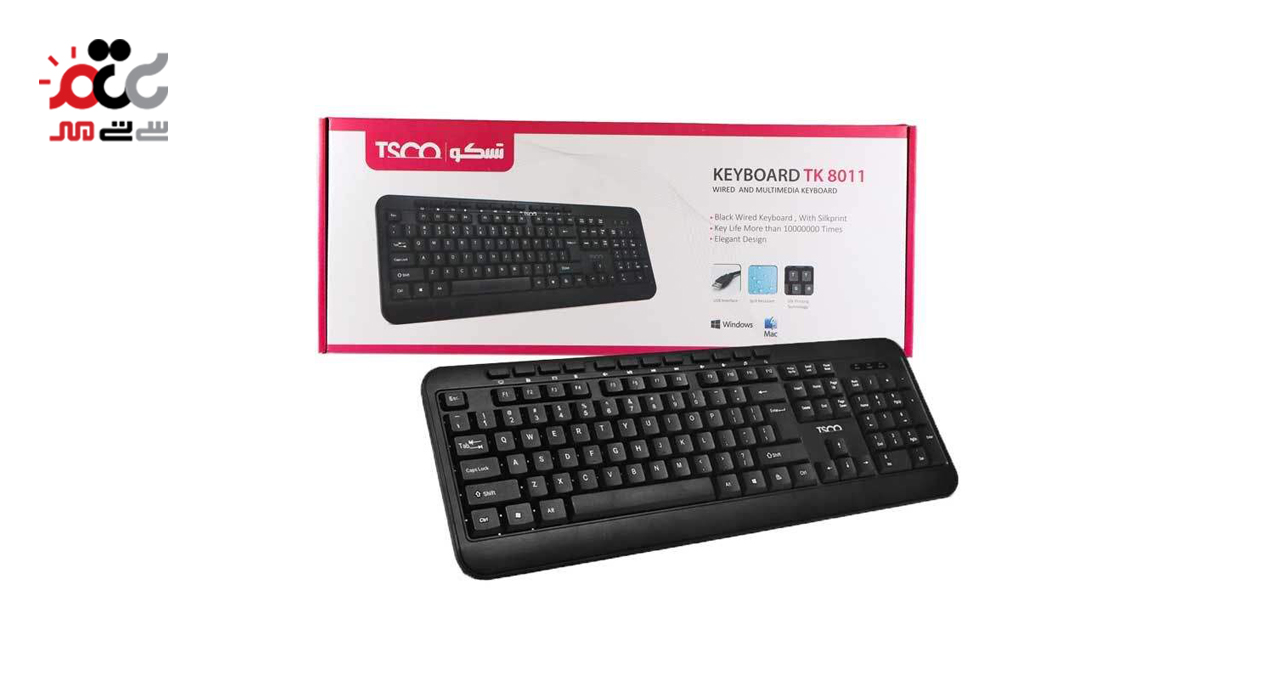 کیبورد تسکو مدل TK8011