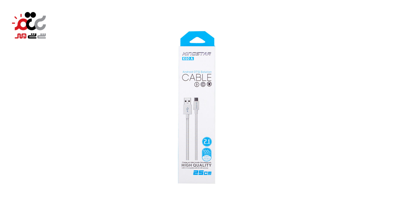 کابل تبدیل USB به microUSB کینگ استار مدل K60 A