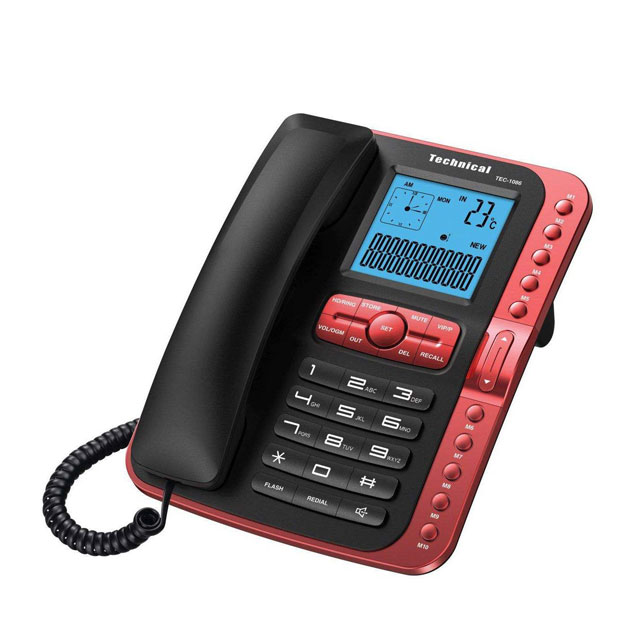 تلفن تکنیکال مدل TEC-1086تلفن تکنیکال مدل TEC-1086