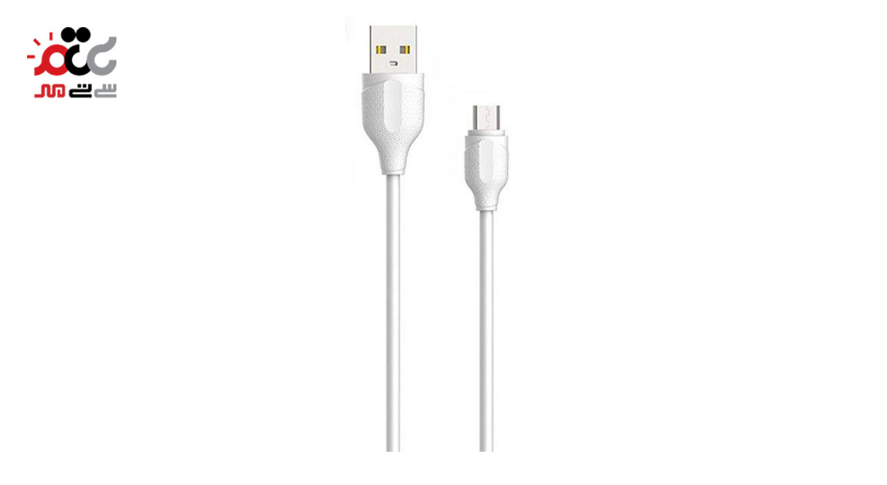 کابل تبدیل USB به microUSB الدینیو مدل LS38 طول 30 سانتی متری