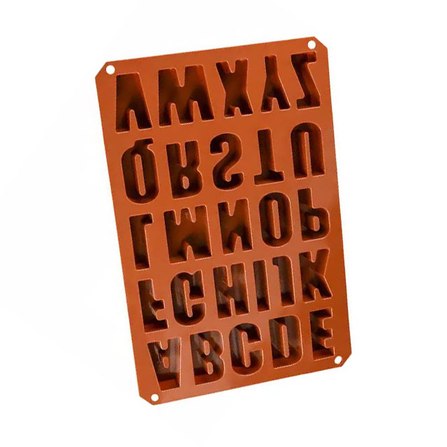 قالب مولد سیلیکونی فوندانت حروف انگلیسی کد 551