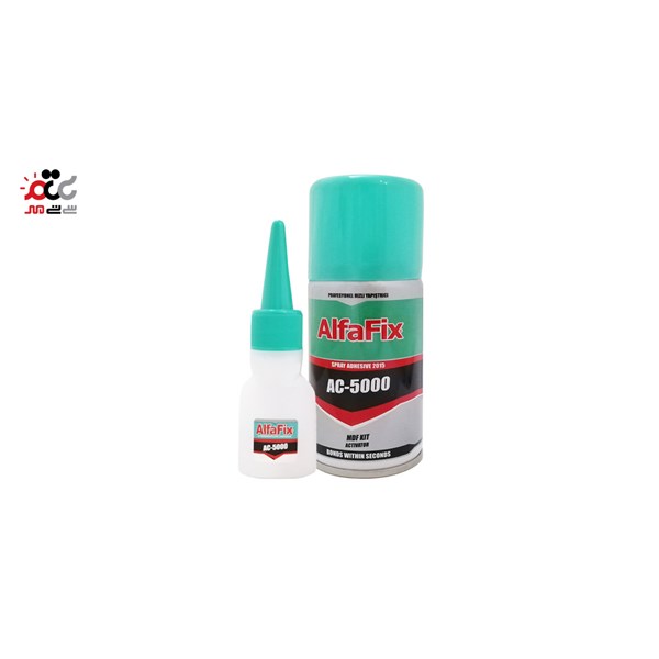 چسب 123 آلفا فیکس مدل AC-5000 حجم 400 میلی لیتری