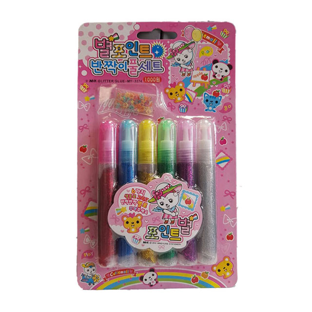 چسب اکلیلی مای گلیتر 6 رنگ 