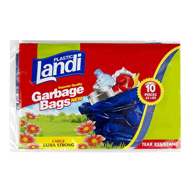 کیسه زباله لتدی شیت بزرگ 10 عددی