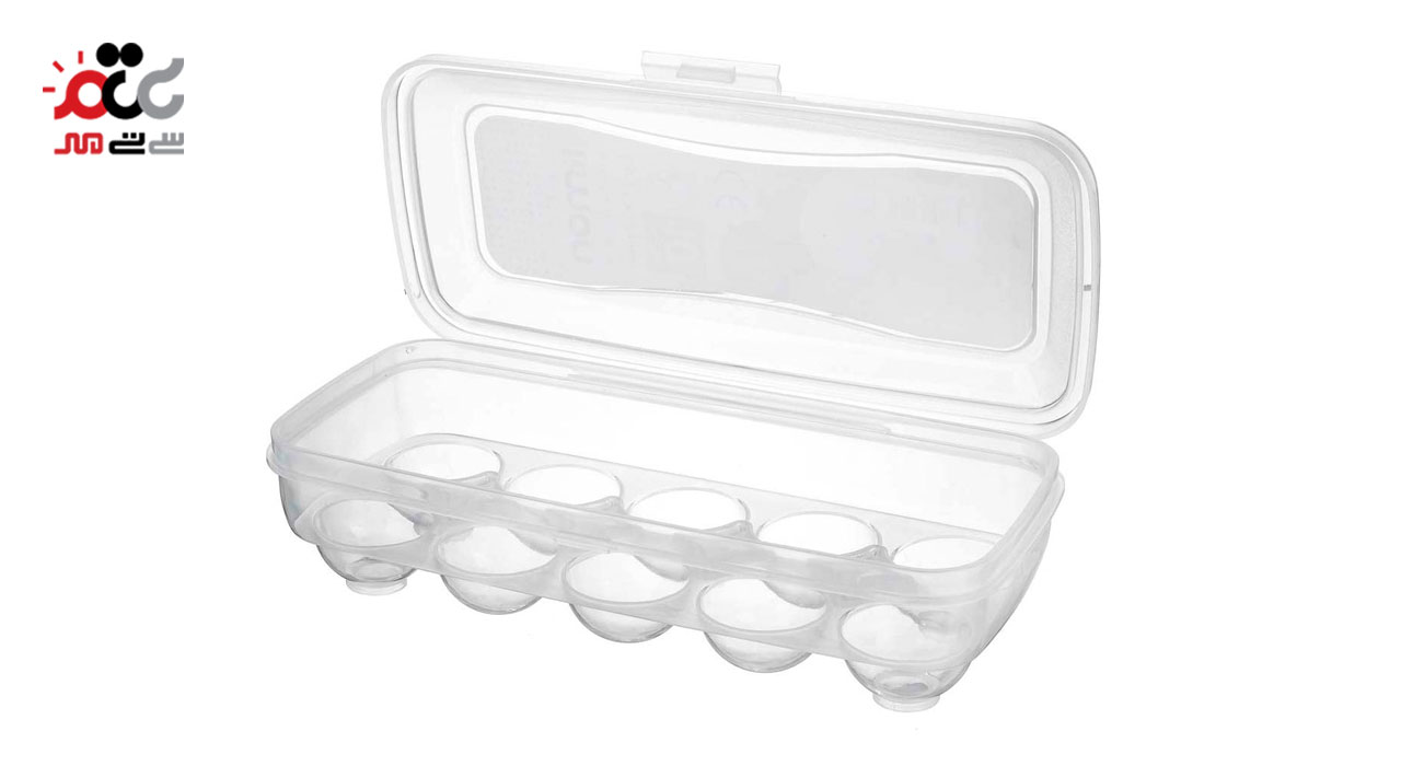 جا تخم مرغی درب دار لیمون مدل 10 خانه