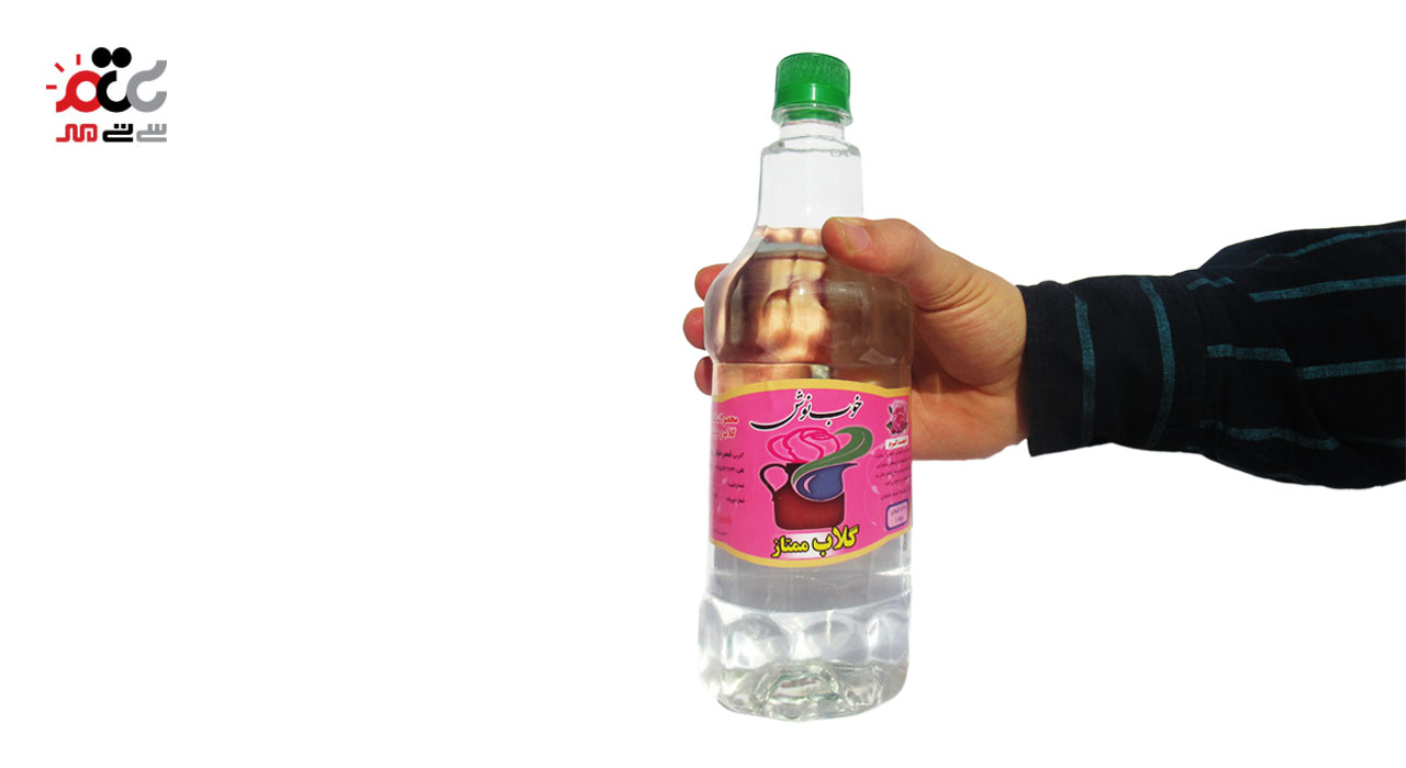 عرق گلاب ممتاز خوب نوش یک لیتری