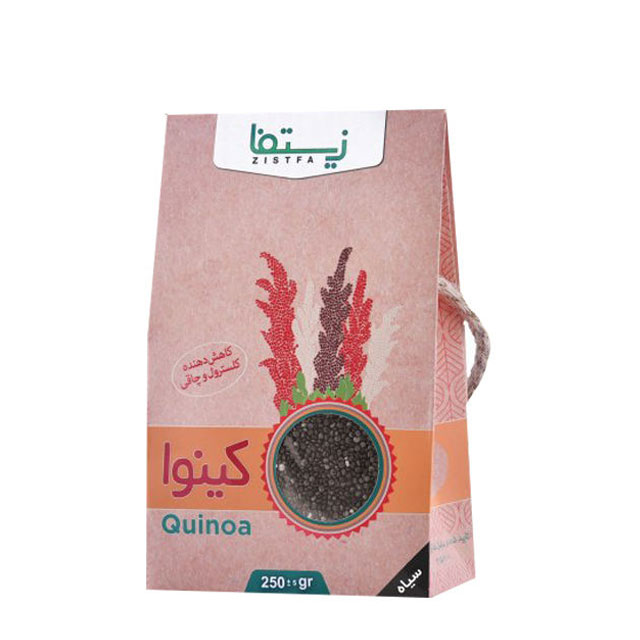 دانه کینوا سیاه زیستفا 250 گرمی