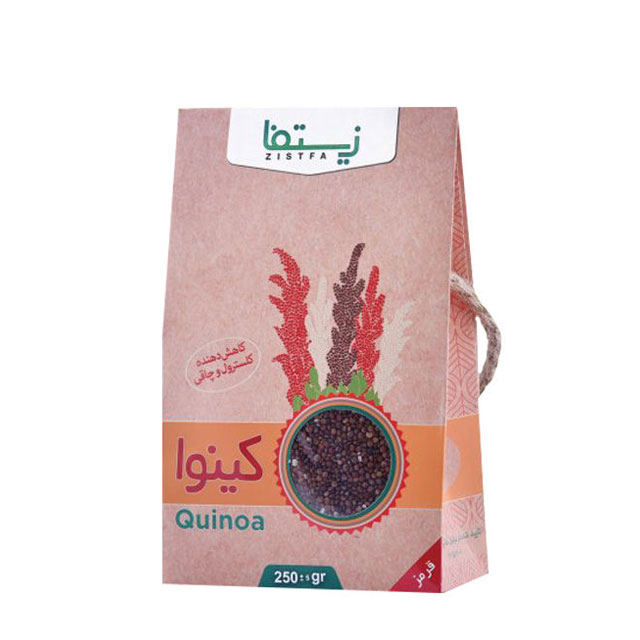دانه کینوا قرمز زیستفا 250 گرمی