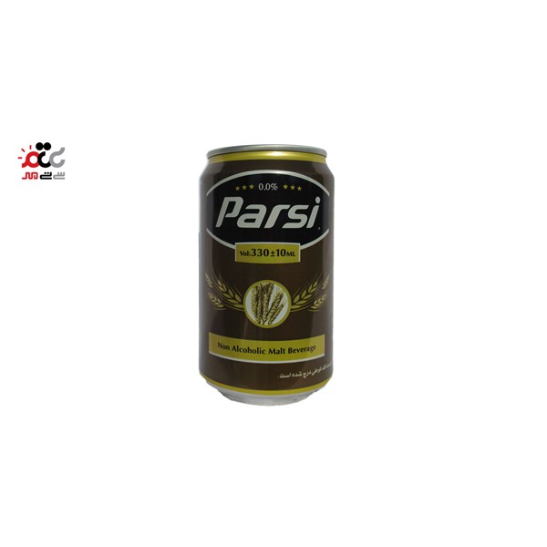 نوشیدنی مالت بدون الکل پارسی با طعم کلاسیک قوطی حجم 330 میلی لیتری