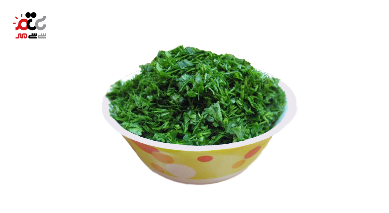 سبزی جعفری تازه برگ سبز 1000 گرمی