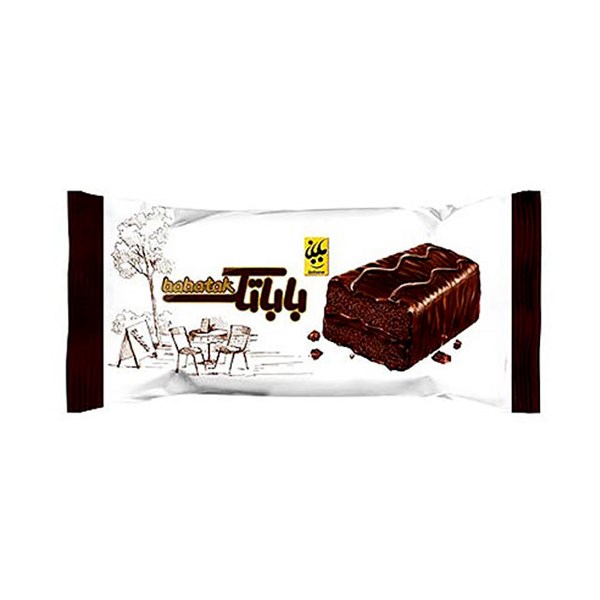 کیک کاکائویی بابانا مدل باباتک 45 گرمی