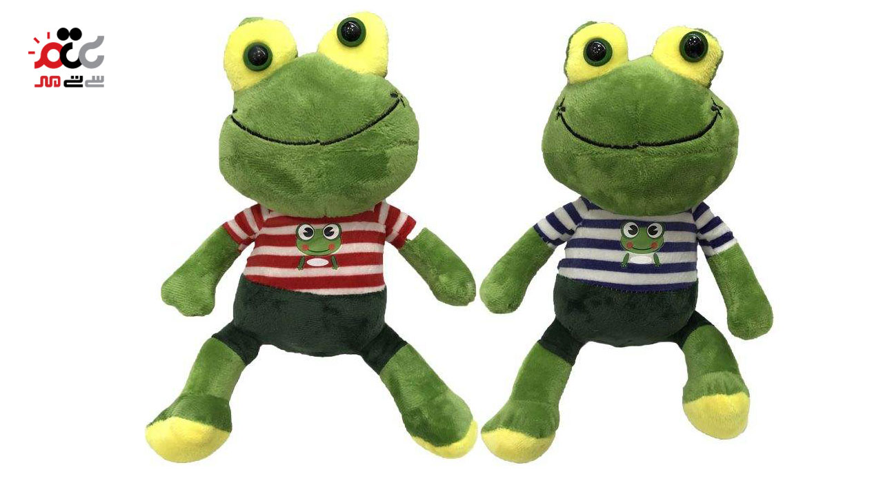 عروسک طرح قورباغه ارتفاع 27 سانتی متر
