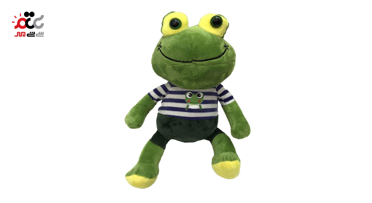 عروسک طرح قورباغه ارتفاع 27 سانتی متر