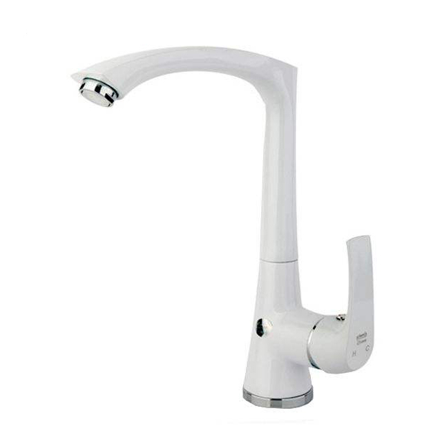 شیر ظرفشویی راسان مدل لوتوس سفید