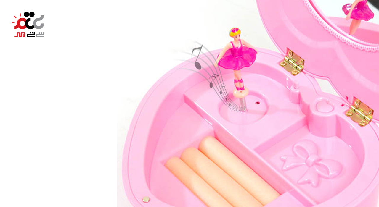 جعبه جواهرات موزیکال طرح Hello Kitty