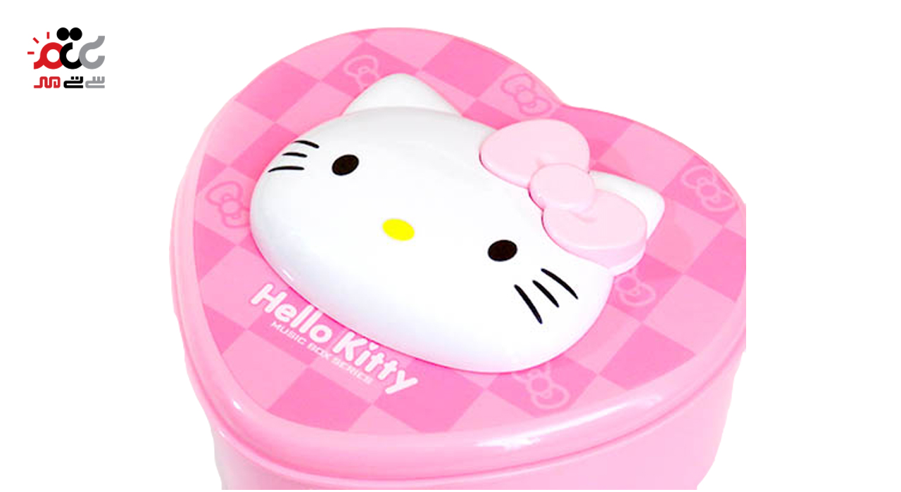 جعبه جواهرات موزیکال طرح Hello Kitty