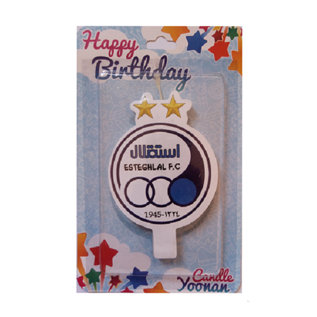 شمع تولد مدل Happy birthday طرح استقلال
