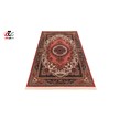 گبه ماشینی دنیای فرش کد 545G زمینه گلبهی