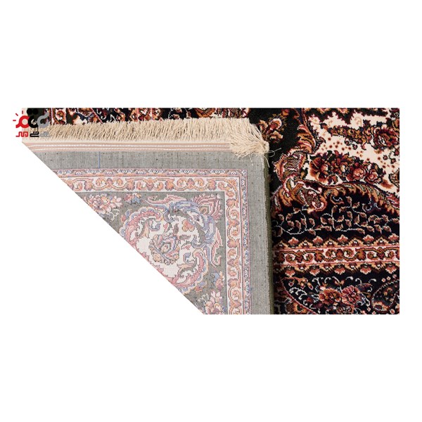 گبه ماشینی دنیای فرش کد 545GR زمینه سبز