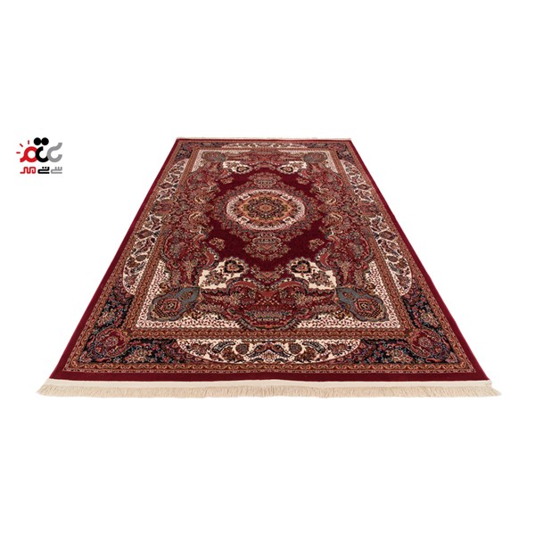 گبه ماشینی دنیای فرش کد 545R زمینه روناسی