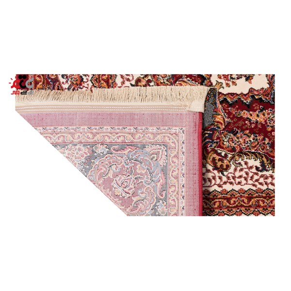 گبه ماشینی دنیای فرش کد 545R زمینه روناسی