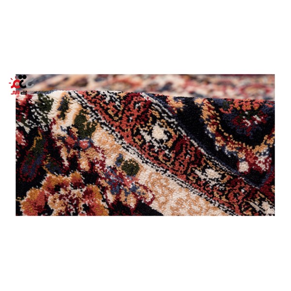 گبه ماشینی دنیای فرش کد 546R زمینه روناسی