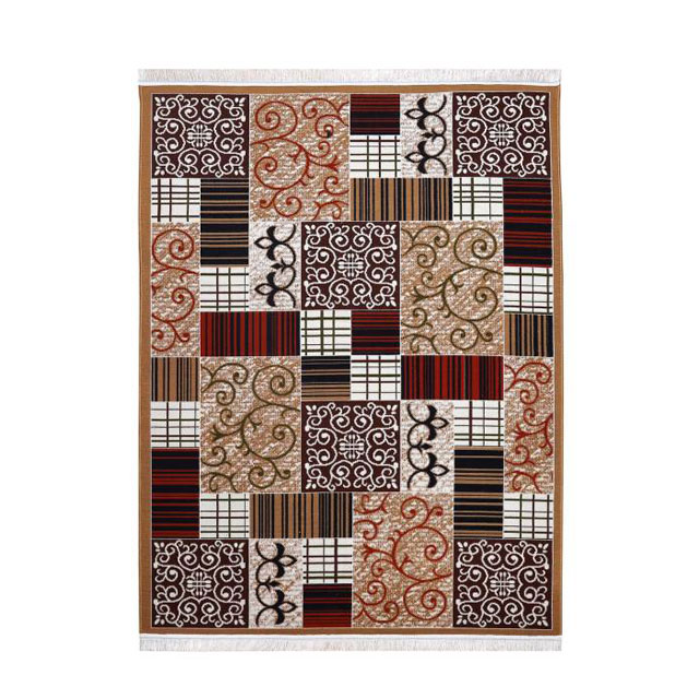 گلیم ماشینی دنیای فرش کد 27