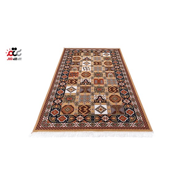 گلیم ماشینی دنیای فرش طرح ساناز