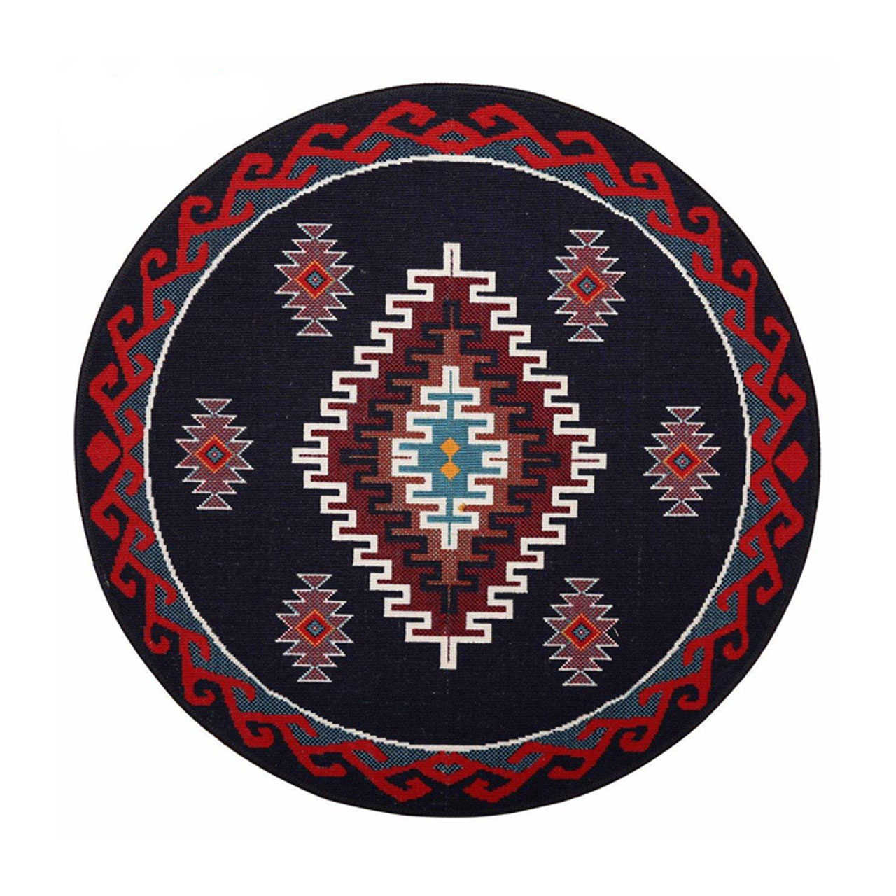 گلیم ماشینی دنیای فرش مدل سپیده