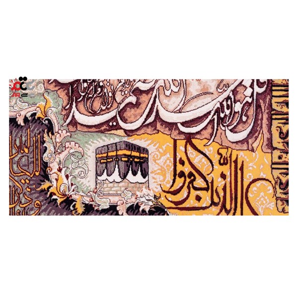 تابلو فرش ماشینی دنیای فرش طرح و ان یکاد کد 182