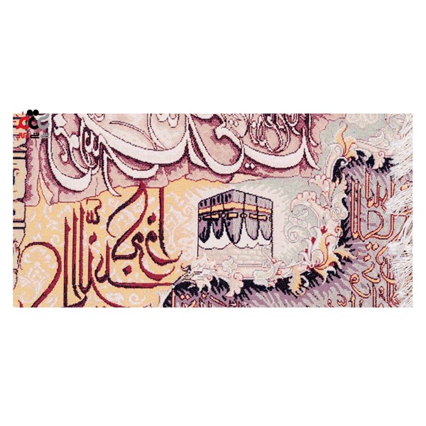 تابلو فرش ماشینی دنیای فرش طرح و ان یکاد کد 182