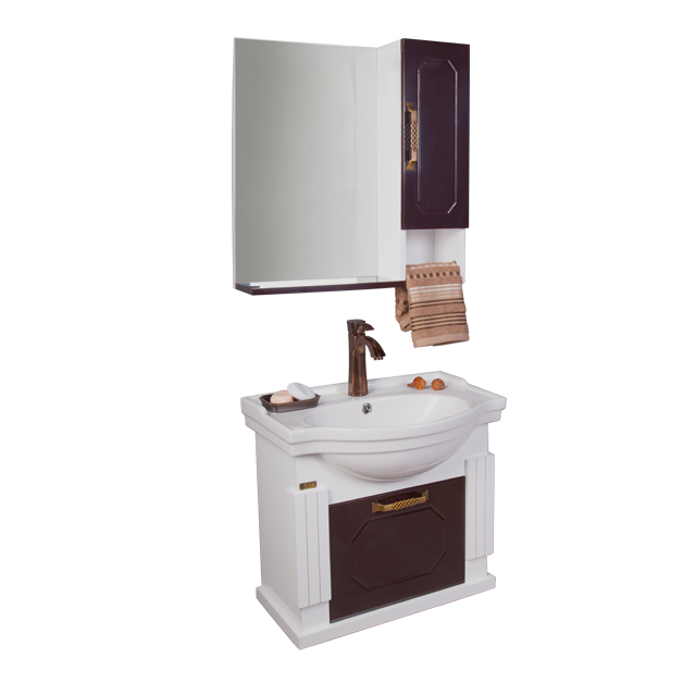 ست آینه و کابینت روشویی برتا مدل D-6012