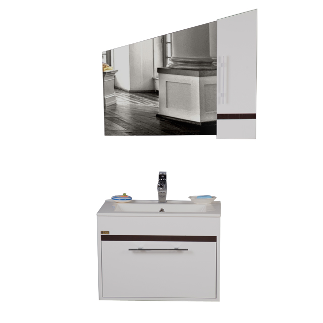 ست آینه و باکس و کابینت روشویی برتا مدل D-6014