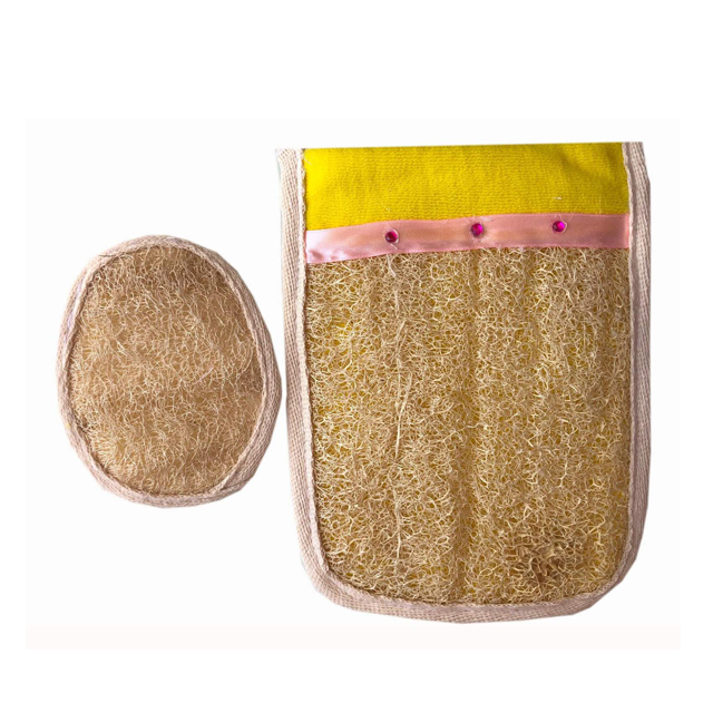 لیف گیاهی مخصوص صورت و بدن لوفا  بسته 2 عددی