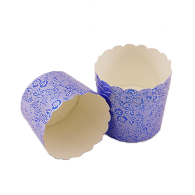 کپسول مافین لیزری طرح دار آبی