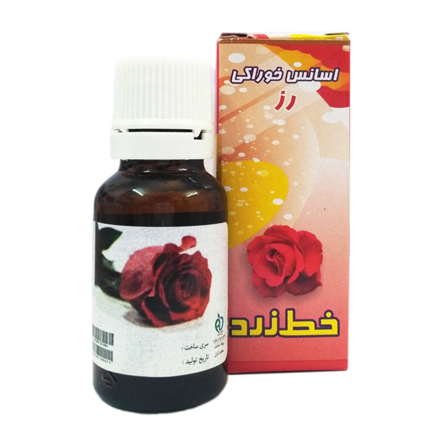 اسانس خوراکی رز خط زرد 50 گرمی