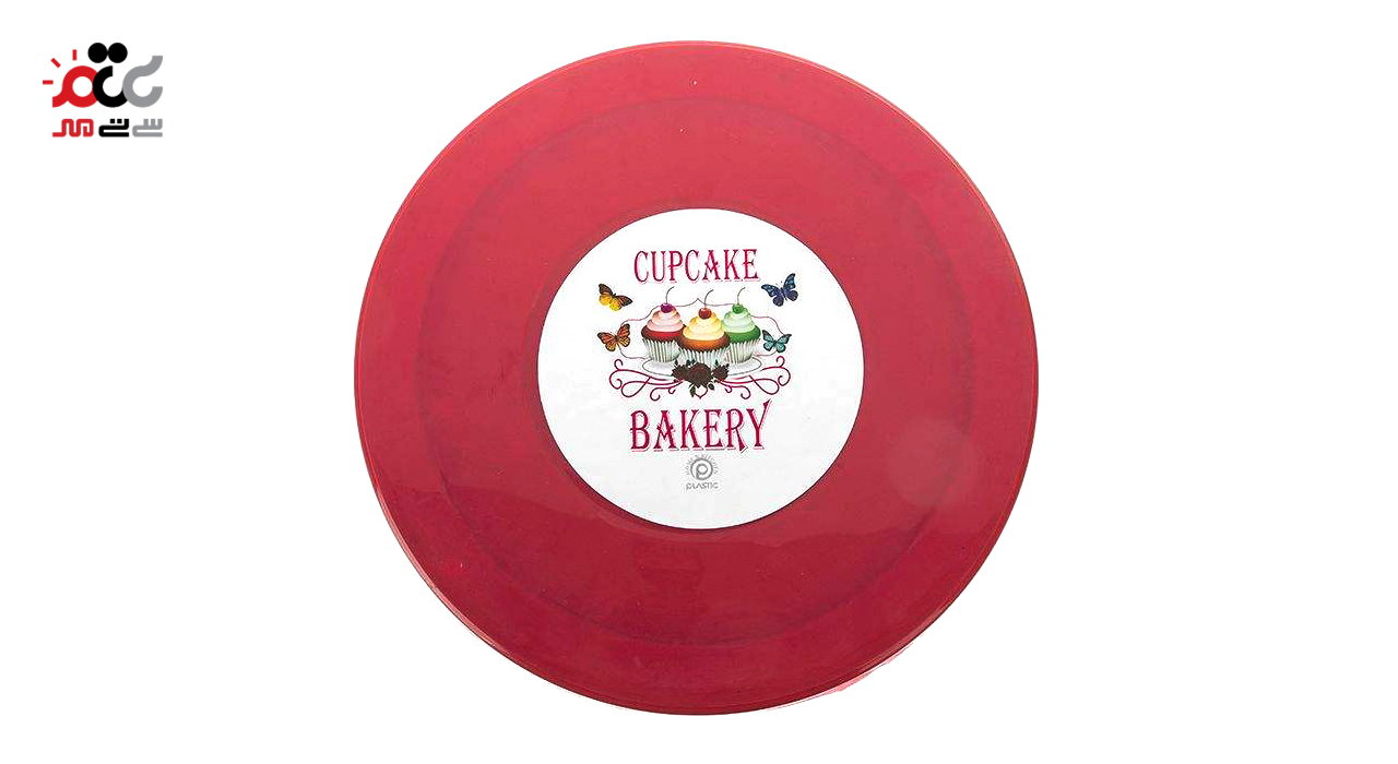 صفحه گردان کیک و شیرینی پلاستیکی کد 2823
