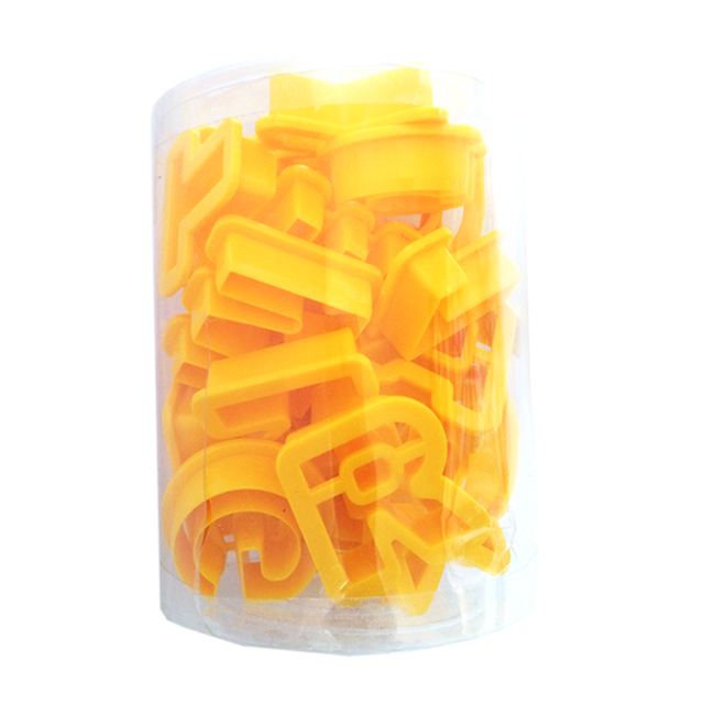 کاتر پلاستیکی طرح حروف لاتین  کد C1022