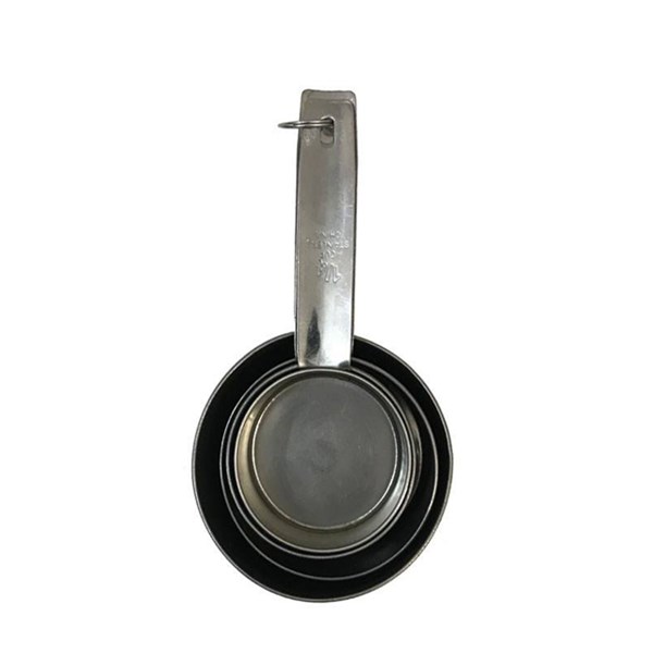 پیمانه اندازه گیری استیل 4 عددی 